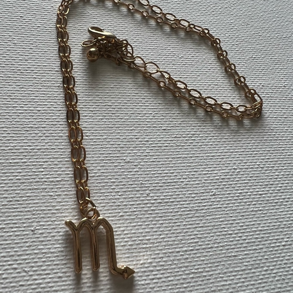 SCORPIO symbol necklace - Picture 2 of 3